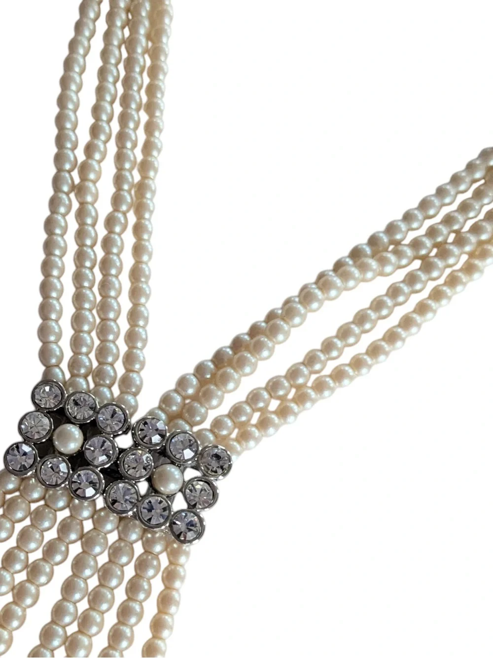 Monet Pearl Fringe Necklace